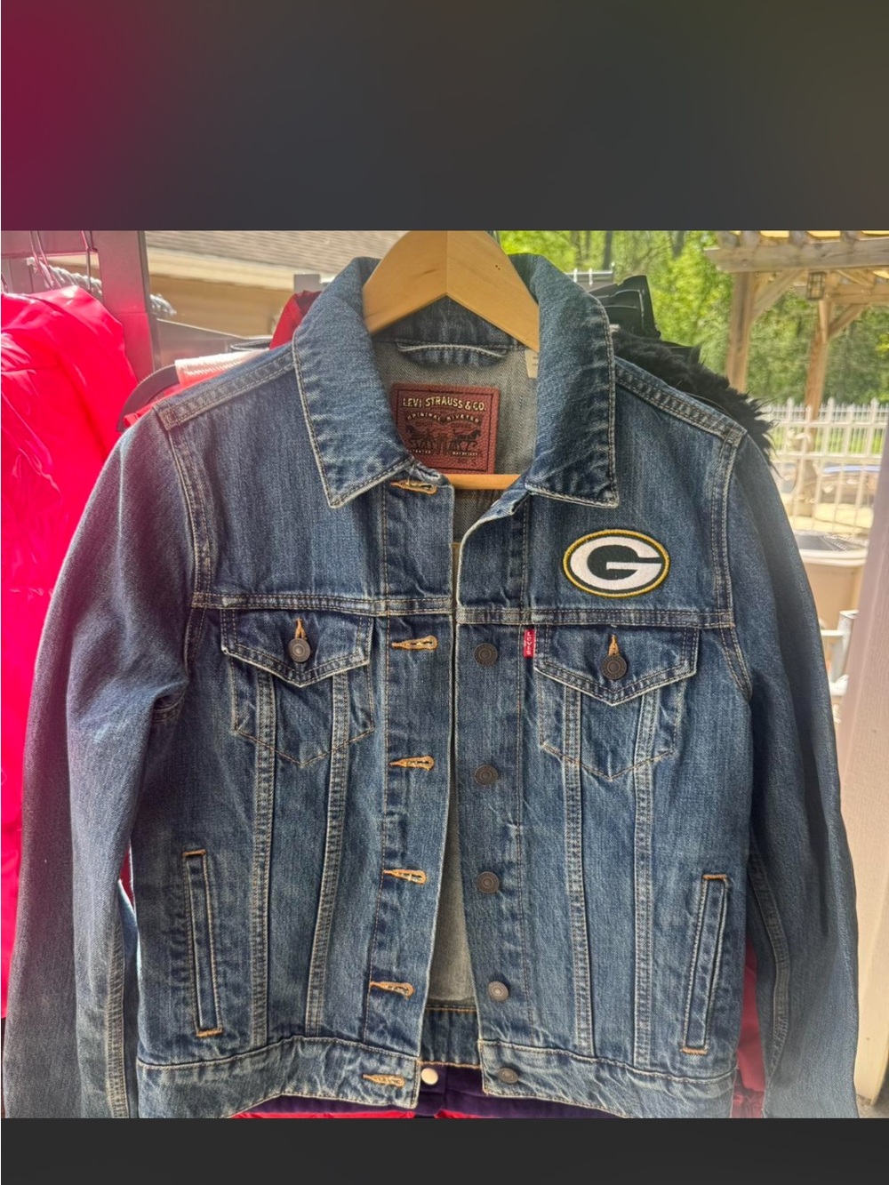 Levi's NFL Green Bay Packers Denim Jacket